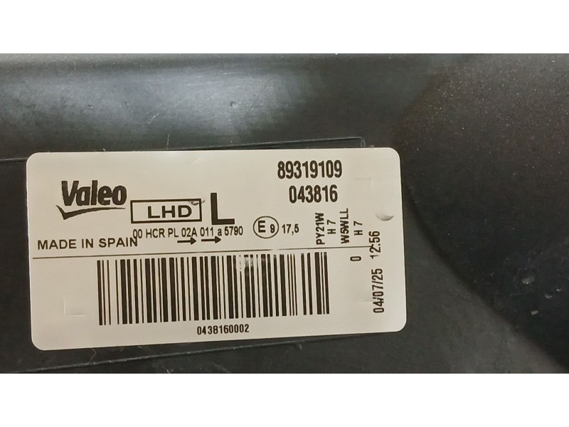 Recambio de faro izquierdo para seat ibiza iv (6j5, 6p1) 1.6 tdi referencia OEM IAM 6J1941005D  