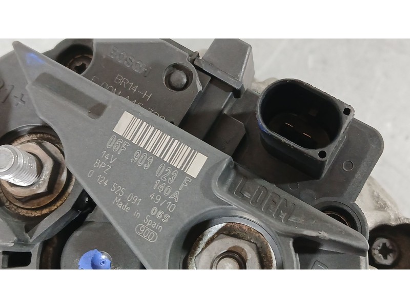 Recambio de alternador para seat ibiza iv (6j5, 6p1) 1.6 tdi referencia OEM IAM 06F903023FX 038903018PX 