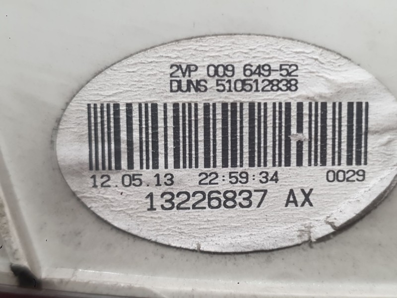 Recambio de piloto trasero derecho para opel insignia a (g09) 2.0 cdti (68) referencia OEM IAM 13279622  