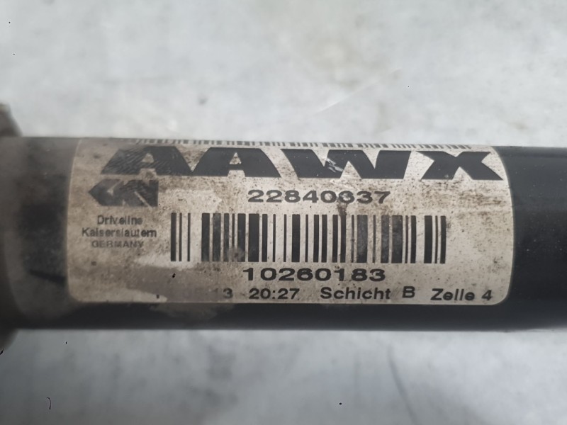 Recambio de transmision delantera izquierda para opel insignia a (g09) 2.0 cdti (68) referencia OEM IAM 93169694 93169644 132282