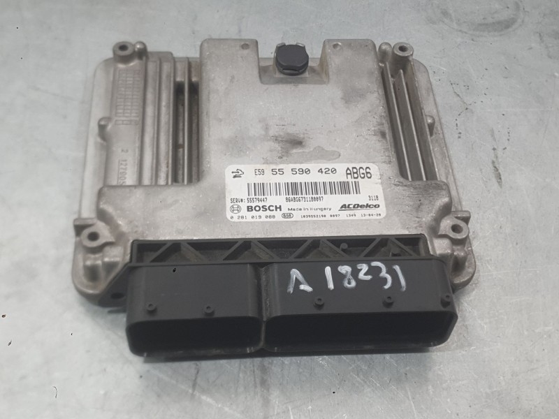 Recambio de centralita motor uce para opel insignia a (g09) 2.0 cdti (68) referencia OEM IAM 55579447  