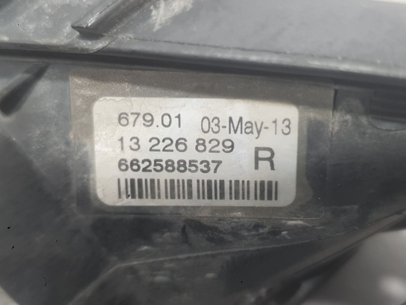 Recambio de faro antiniebla derecho para opel insignia a (g09) 2.0 cdti (68) referencia OEM IAM 13226829  