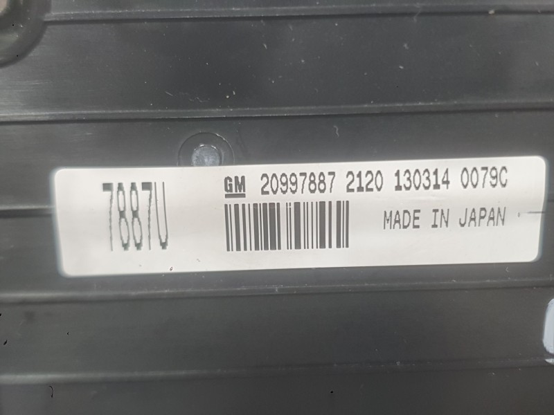 Recambio de mando radio para opel insignia a (g09) 2.0 cdti (68) referencia OEM IAM   