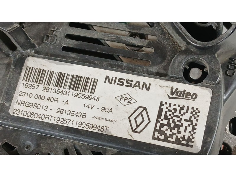 Recambio de alternador para renault clio v (b7_) 1.0 tce 100 (b7mt) referencia OEM IAM 231009933R  