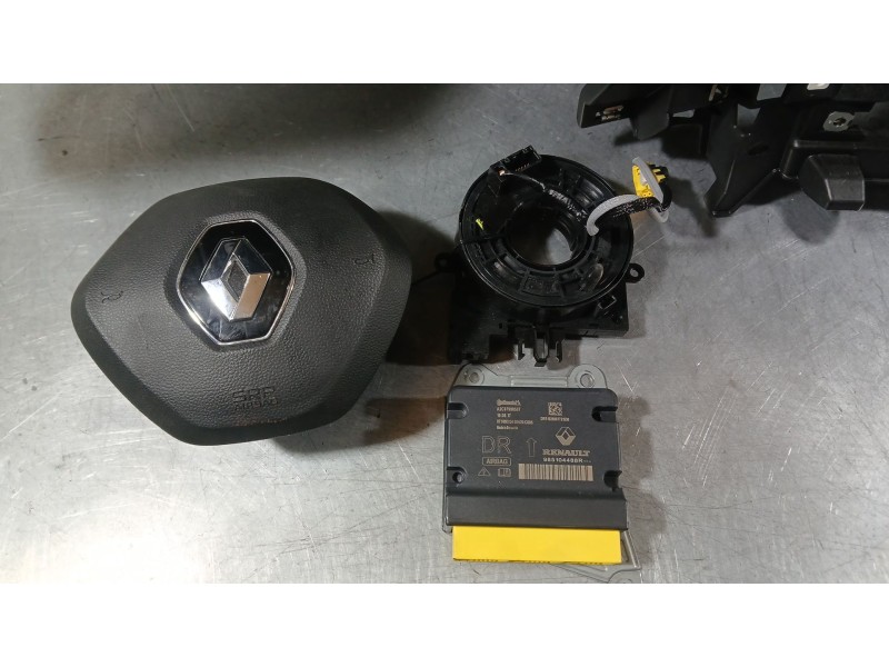 Recambio de kit airbag para renault clio v (b7_) 1.0 tce 100 (b7mt) referencia OEM IAM 985100834R C/SALPICADERO Y PRETENSORES 98