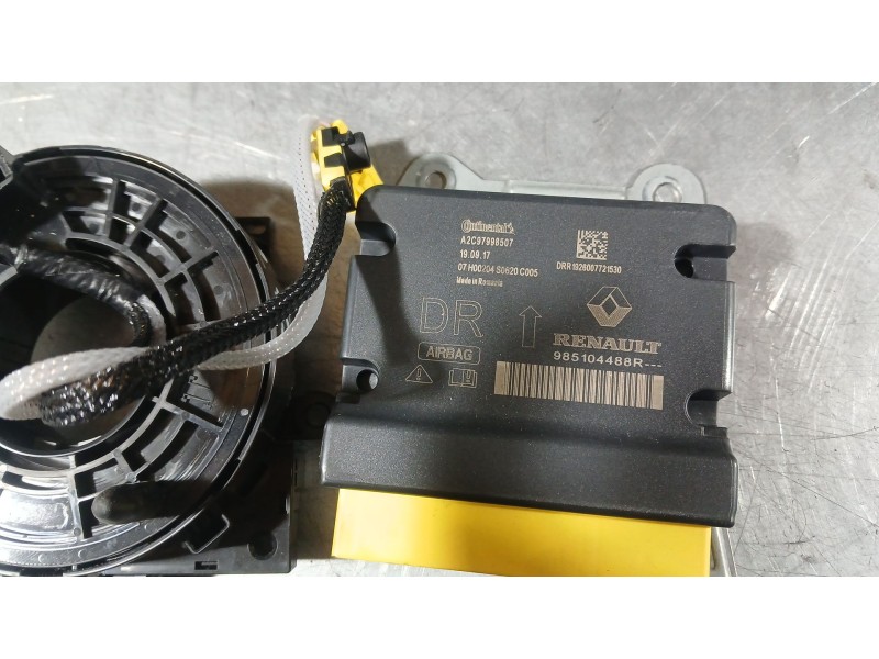 Recambio de kit airbag para renault clio v (b7_) 1.0 tce 100 (b7mt) referencia OEM IAM 985100834R C/SALPICADERO Y PRETENSORES 98