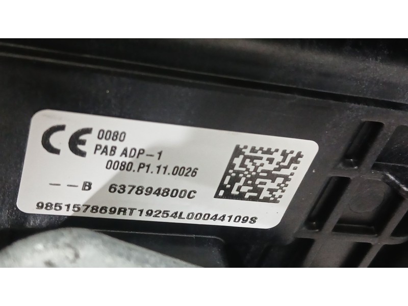 Recambio de kit airbag para renault clio v (b7_) 1.0 tce 100 (b7mt) referencia OEM IAM 985100834R C/SALPICADERO Y PRETENSORES 98