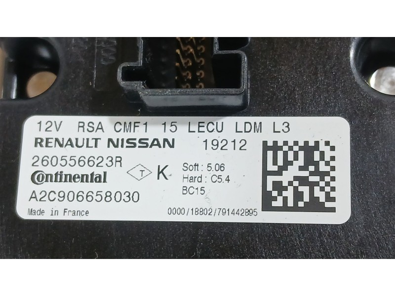 Recambio de centralita faro para renault clio v (b7_) 1.0 tce 100 (b7mt) referencia OEM IAM   