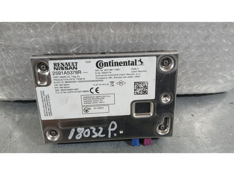 Recambio de modulo electronico para renault clio v (b7_) 1.0 tce 100 (b7mt) referencia OEM IAM   