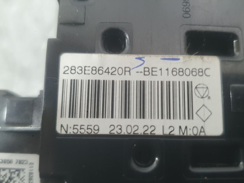 Recambio de mando multifuncion para renault express furgón/monospace 1.5 blue dci 75 (f6aa) referencia OEM IAM 283E86009R  