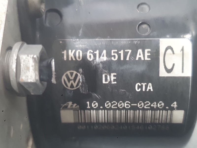 Recambio de abs para audi a3 sportback (8pa) 1.6 fsi referencia OEM IAM 1K0614517HBEF  