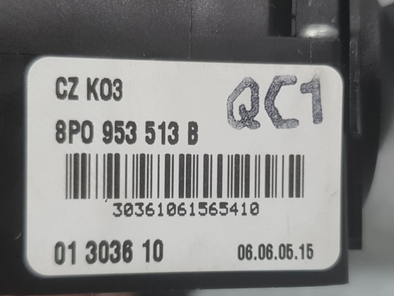 Recambio de mando intermitentes para audi a3 sportback (8pa) 1.6 fsi referencia OEM IAM 8P0953513DFKZ  8P0953519DFKZ
