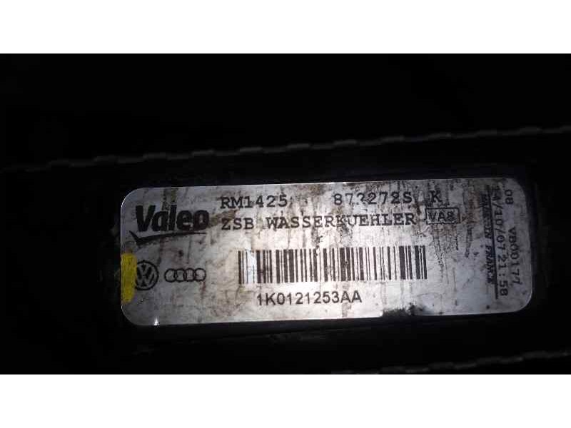 Recambio de radiador agua para seat leon (1p1) reference referencia OEM IAM 872272S 1K0121253AA VALEO
