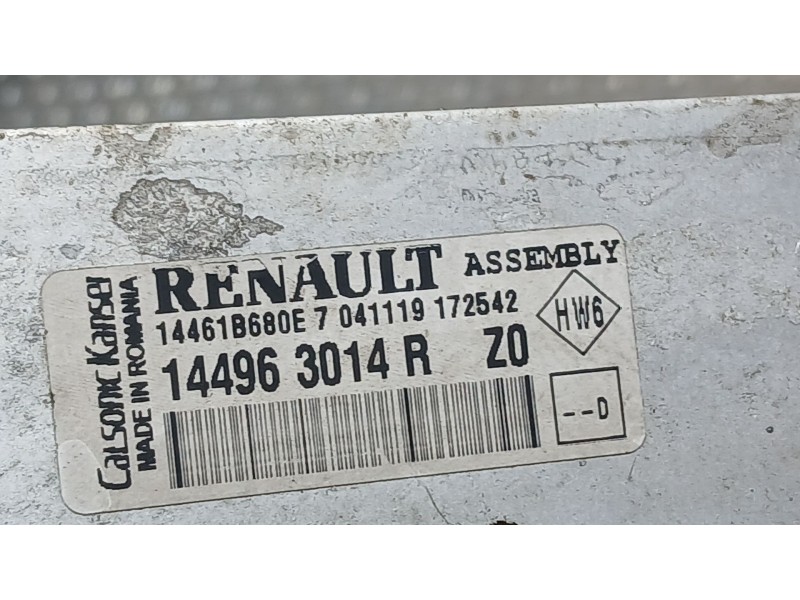 Recambio de intercooler para dacia sandero ii (b8_) tce 90 lpg (b8m1) referencia OEM IAM 144963014R  