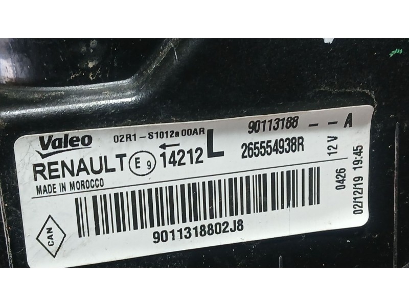 Recambio de piloto trasero izquierdo para dacia sandero ii (b8_) tce 90 lpg (b8m1) referencia OEM IAM 265554938R LED 