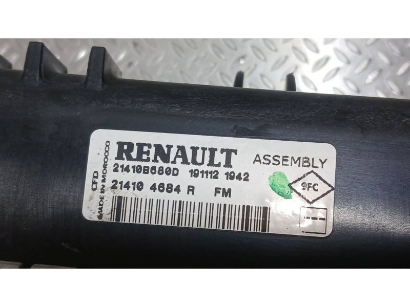 Recambio de radiador agua para dacia sandero ii (b8_) tce 90 lpg (b8m1) referencia OEM IAM 214100078R  