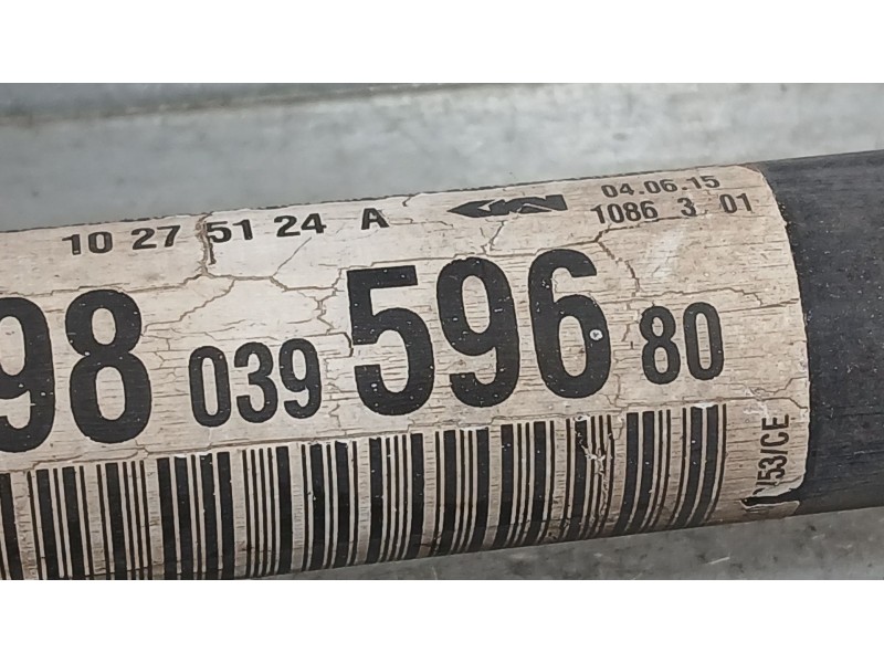 Recambio de transmision delantera derecha para peugeot 208 i (ca_, cc_) 1.2 vti 82 referencia OEM IAM 9803959680  