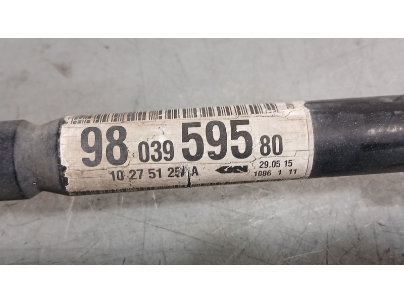 Recambio de transmision delantera izquierda para peugeot 208 i (ca_, cc_) 1.2 vti 82 referencia OEM IAM 9803959580  