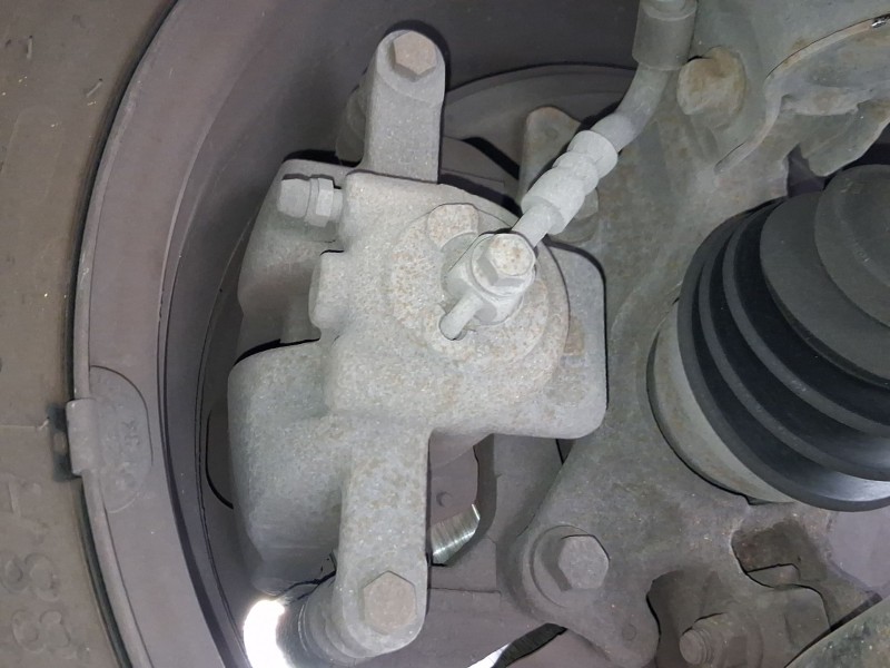 Recambio de pinza freno delantera derecha para ford tourneo courier b460 monospace 1.0 ecoboost referencia OEM IAM 1834044  