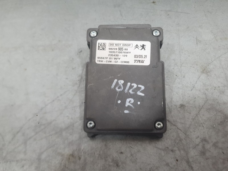 Recambio de camara para peugeot 3008 ii suv (mc_, mr_, mj_, m4_) 1.6 bluehdi 100 referencia OEM IAM 9822890580  