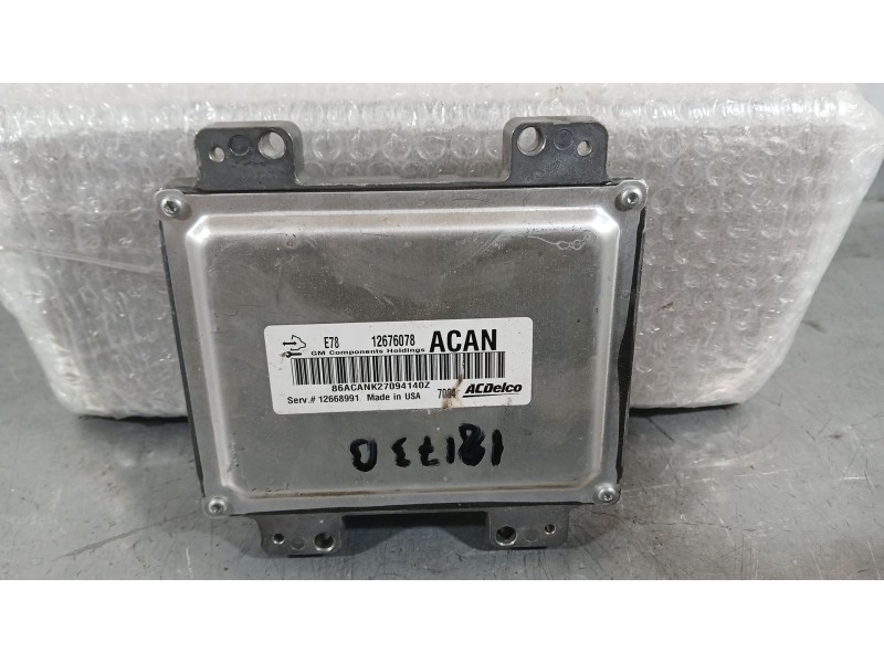 Recambio de centralita motor uce para opel corsa e (x15) 1.4 turbo (08, 68) referencia OEM IAM 12692200  