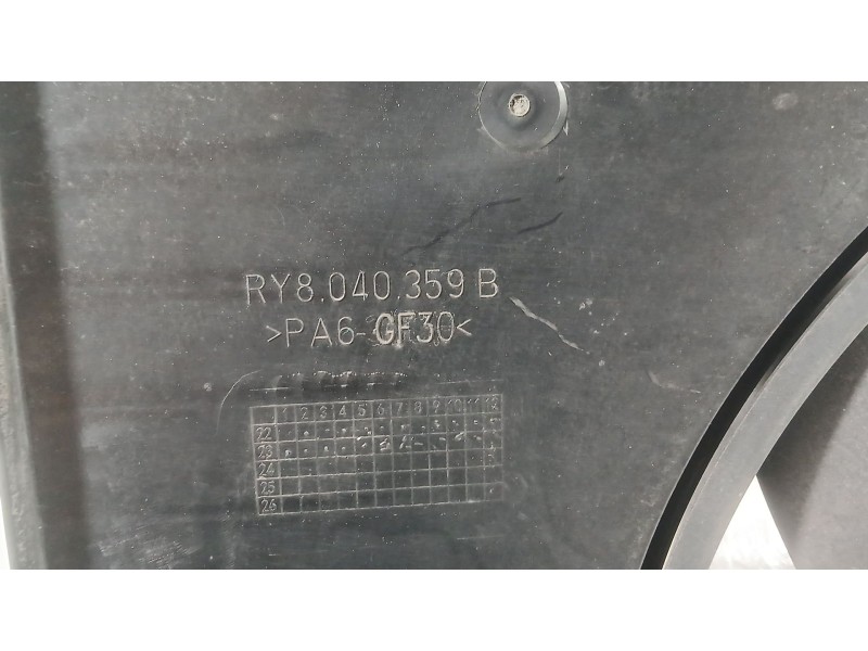 Recambio de electroventilador para mg zs suv (azs1) 1.5 vti referencia OEM IAM   