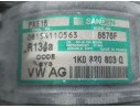 Recambio de compresor aire acondicionado para volkswagen golf v (1k1) 2.0 tdi referencia OEM IAM 1K0820808F  
