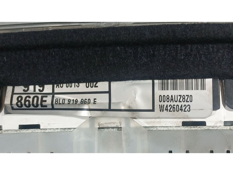 Recambio de cuadro instrumentos para audi a3 (8l1) 1.8 t referencia OEM IAM 8L0920900F  