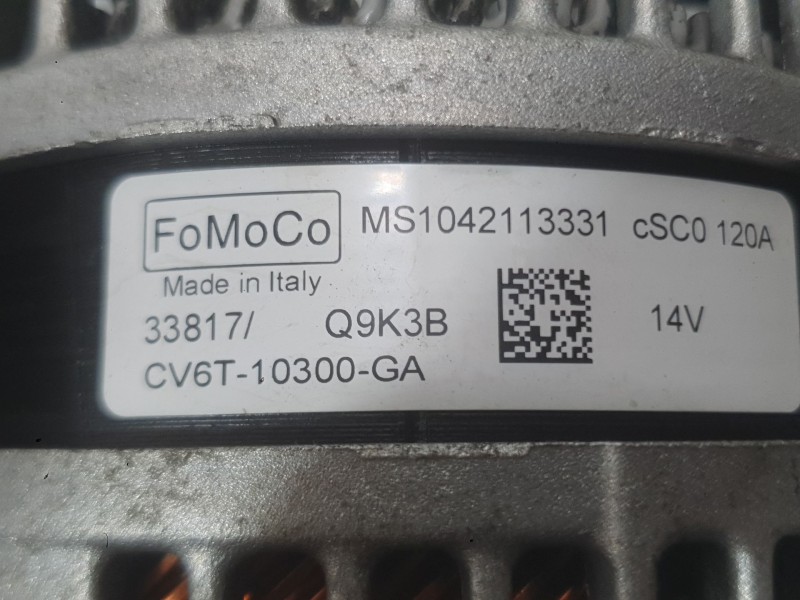 Recambio de alternador para ford focus iii 1.0 ecoboost referencia OEM IAM 1781479  