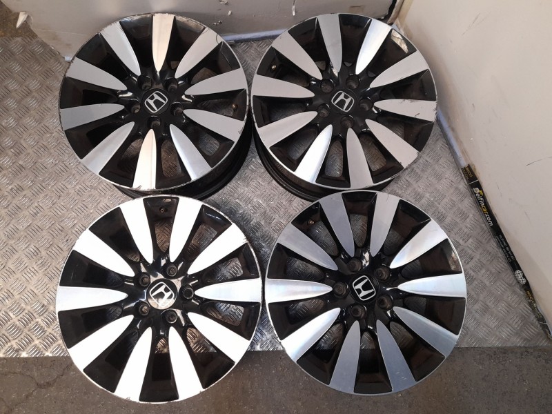 Recambio de juego llantas aluminio para honda civic ix (fk) 1.6 i-dtec (fk3) referencia OEM IAM 7X17 5 TORN ET50 ROZADAS ALUMINI
