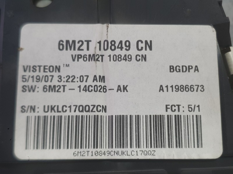 Recambio de cuadro instrumentos para ford mondeo iv (ba7) 1.8 tdci referencia OEM IAM 8U2T10849TA  