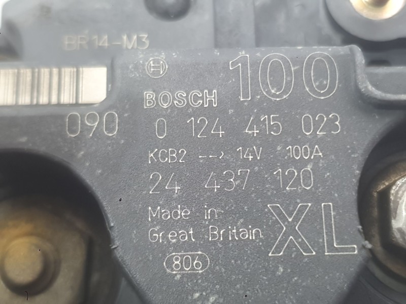 Recambio de alternador para opel corsa c (x01) 1.2 (f08, f68) referencia OEM IAM 9195752  
