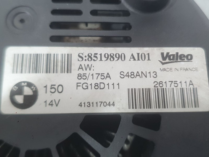 Recambio de alternador para bmw 1 (f21) 116 d referencia OEM IAM 12317823344 12317605060 