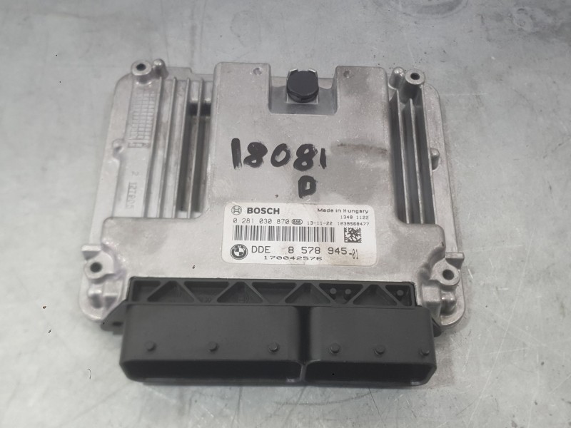 Recambio de centralita motor uce para bmw 1 (f21) 116 d referencia OEM IAM 13618576341  