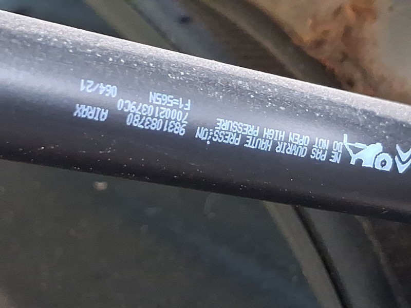 Recambio de amortiguadores maletero / porton para citroën c4 iii (ba_, bb_, bc_) 1.2 puretech 130 (bahnsa, bahnsb) referencia OE
