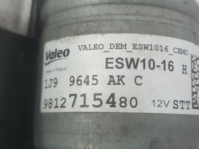 Recambio de motor arranque para peugeot 3008 ii suv (mc_, mr_, mj_, m4_) 1.2 thp/ puretech 130 (mrhnsm, mrhnsu, mrhnsj, mrhnyw,.