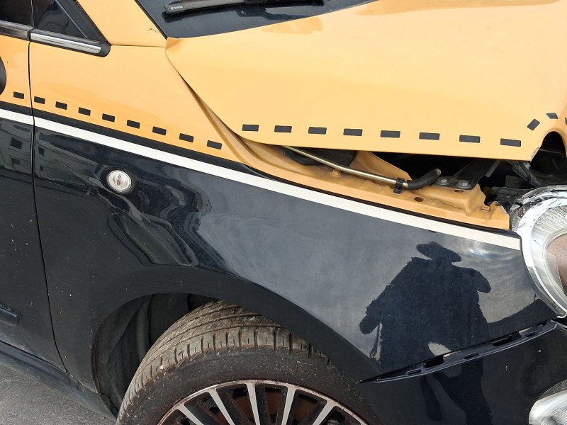 Recambio de aleta delantera derecha para fiat 500 (312_) 1.2 (312axa1a) referencia OEM IAM 52015755  