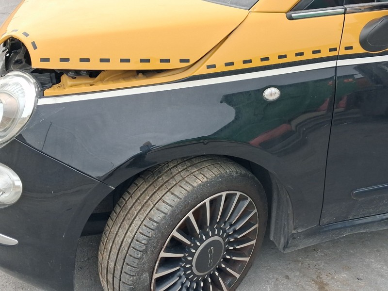 Recambio de aleta delantera izquierda para fiat 500 (312_) 1.2 (312axa1a) referencia OEM IAM 52015757 TOCADA 
