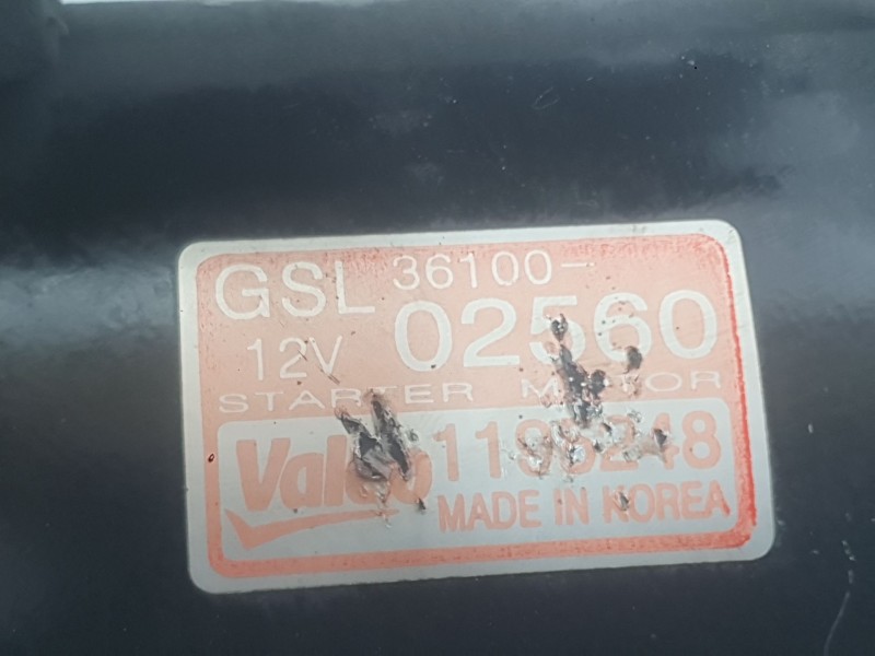 Recambio de motor arranque para hyundai i10 i (pa) 1.1 referencia OEM IAM 3610002555  