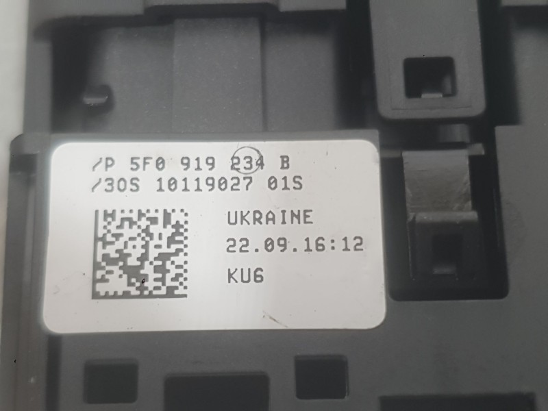 Recambio de interruptor para seat leon st (5f8) 1.4 tsi referencia OEM IAM  AIRBAG PASAJERO 