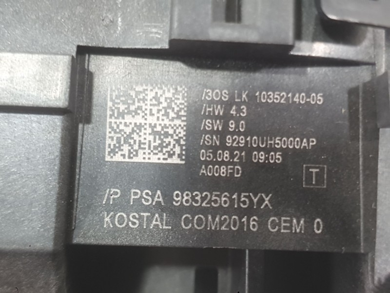 Recambio de mando luces y limpia para opel corsa f (p2jo) 1.2 (68) referencia OEM IAM 98426955YX  