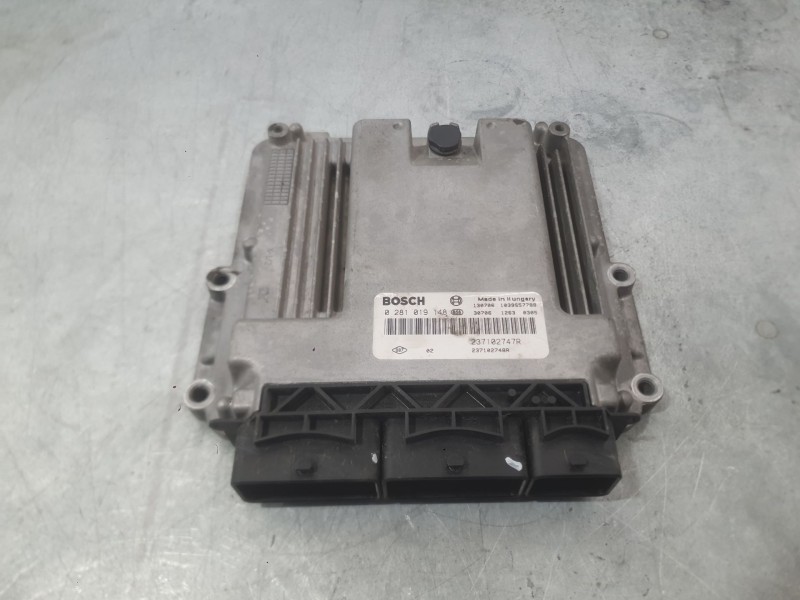 Recambio de centralita motor uce para renault clio iv (bh_) 1.5 dci 90 referencia OEM IAM 237102748R  