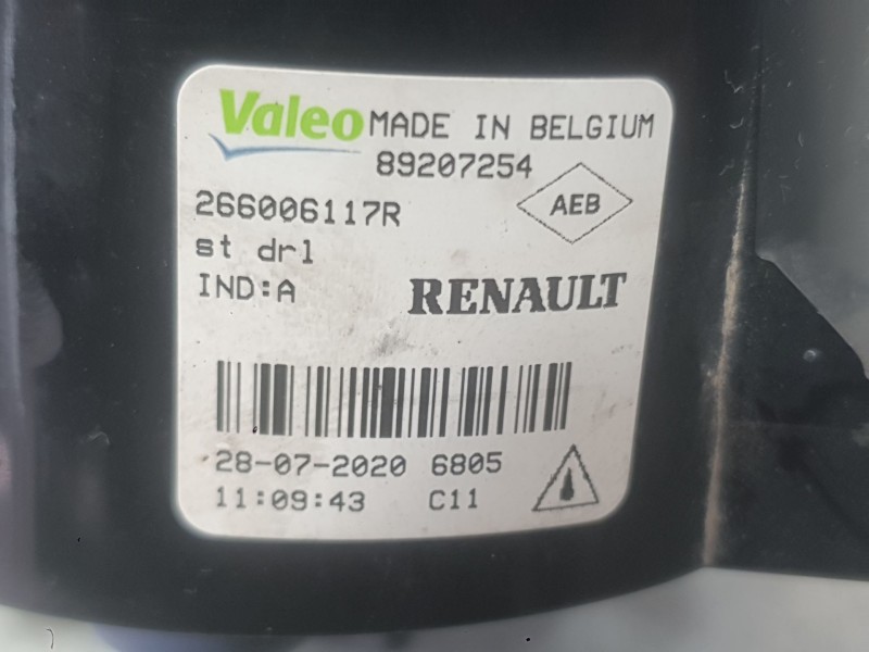 Recambio de faro antiniebla derecho para mercedes-benz citan furgón/monospace (w415) 109 cdi (415.603, 415.605) referencia OEM I
