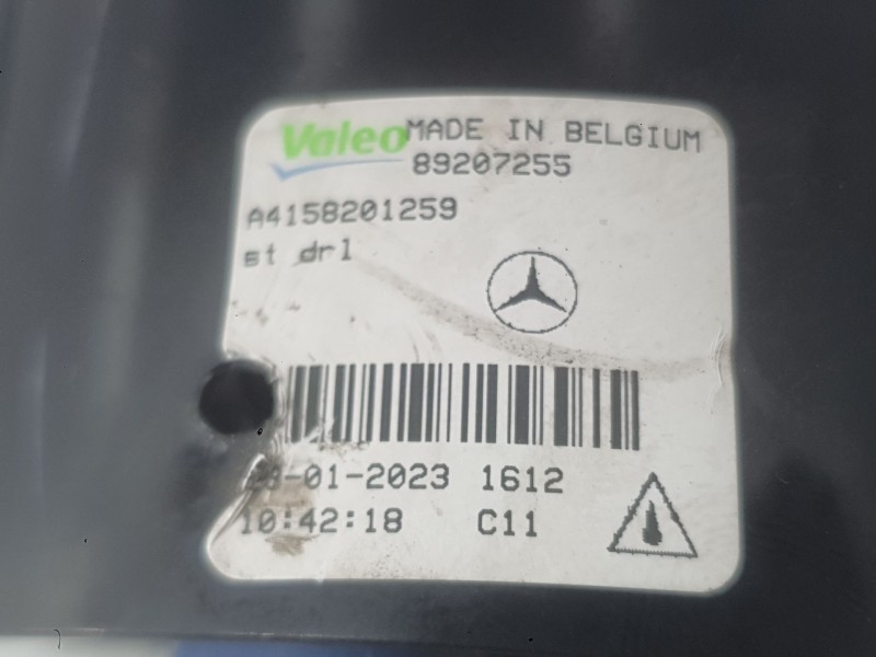 Recambio de faro antiniebla izquierdo para mercedes-benz citan furgón/monospace (w415) 109 cdi (415.603, 415.605) referencia OEM