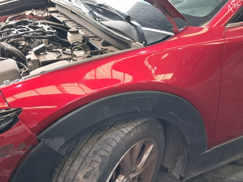 Recambio de aleta delantera izquierda para mazda cx-30 (dm, dt, ed) skyactiv-g m hybrid referencia OEM IAM DFR552210 ROZADA 