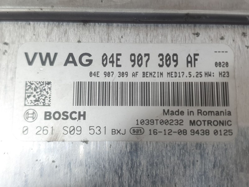 Recambio de centralita motor uce para seat ibiza iv (6j5, 6p1) 1.2 tsi referencia OEM IAM 04E906027LH6P0  