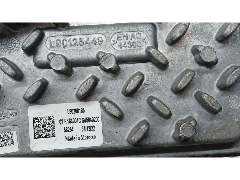 Recambio de centralita faro para peugeot 3008 ii suv (mc_, mr_, mj_, m4_) 1.2 thp/ puretech 130 (mrhnsm, mrhnsu, mrhnsj, mrhnyw,