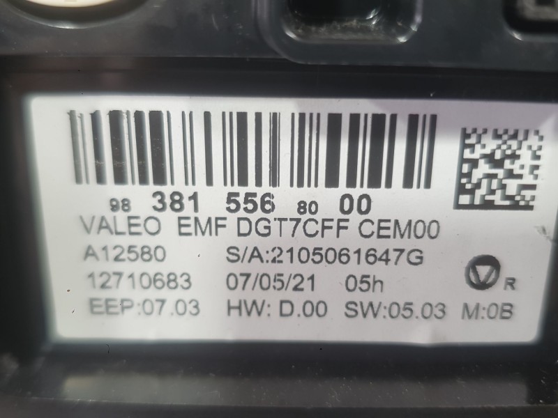 Recambio de sistema navegacion gps para citroën c3 iii (sx) 1.5 bluehdi 100 (sxyhyp, sxyhtu) referencia OEM IAM  C/ CLIMATIZADOR