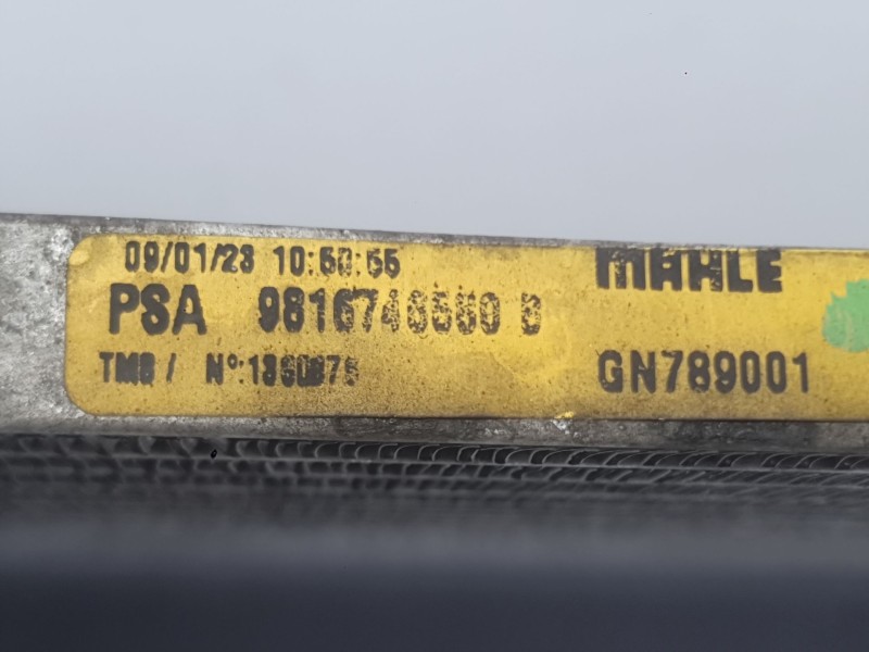 Recambio de condensador / radiador aire acondicionado para fiat scudo furgoneta 1.5 multijet 100 (506) referencia OEM IAM   