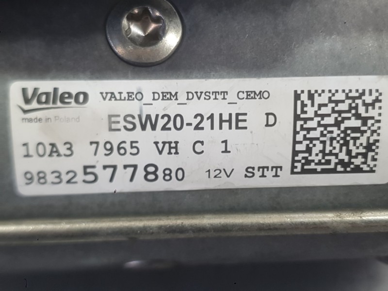 Recambio de motor arranque para fiat scudo furgoneta 1.5 multijet 100 (506) referencia OEM IAM 9832577880 6001080024 